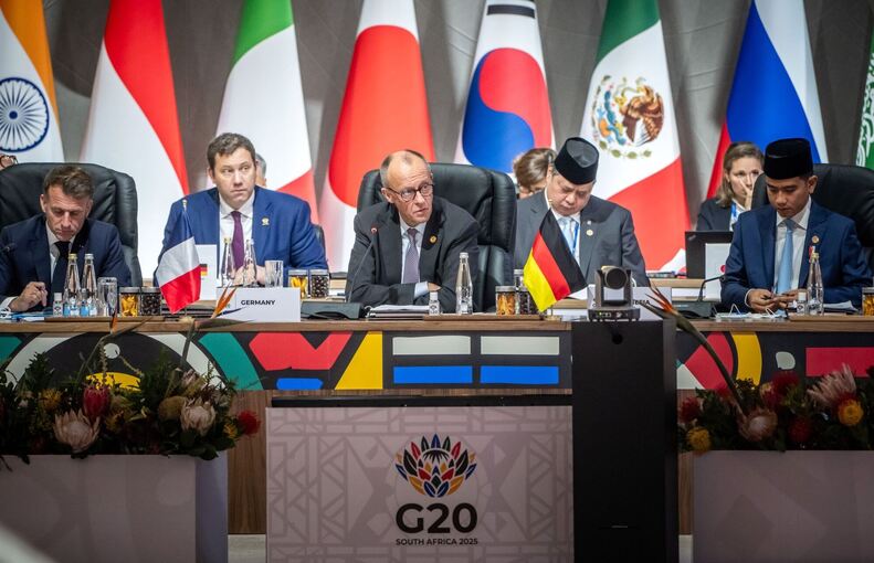 G20-Gipfel in Südafrika - Merz und Klingbeil G20-Gipfel in Südafrika - Merz und Klingbeil
