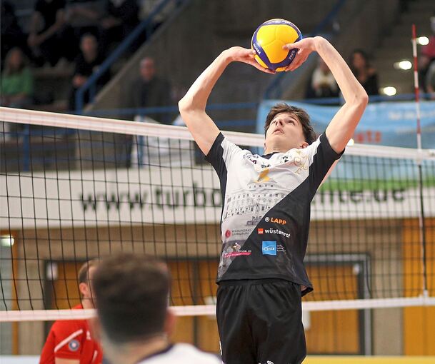 Sorgt für das einzige Highlight aus Ludwigsburger Sicht im letzten Satz: Jonah Dornheim.