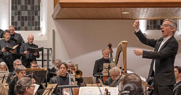 Die Leitung des Konzertes hatte Kirchenmusikdirektor Tobias Horn.