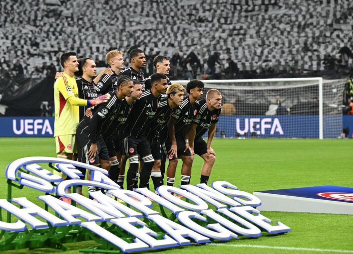 Mannschaft von Eintracht Frankfurt