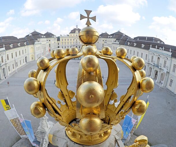 Das Schloss in Ludwigsburg behauptet sich im Ranking der historischen Monumente in Baden-Württemberg.