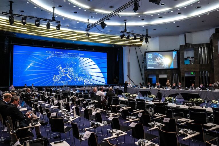 Beginn der Esa-Tagung in Bremen