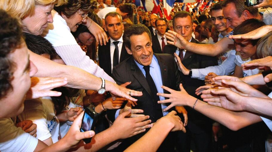 Nicolas Sarkozy im Wahlkampf 2012