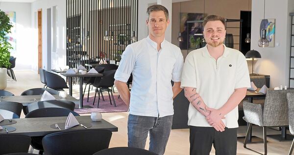 David Höller (links) und Stefan Finster wollen das Restaurant über die Grenzen von Affalterbach bekannt machen.
