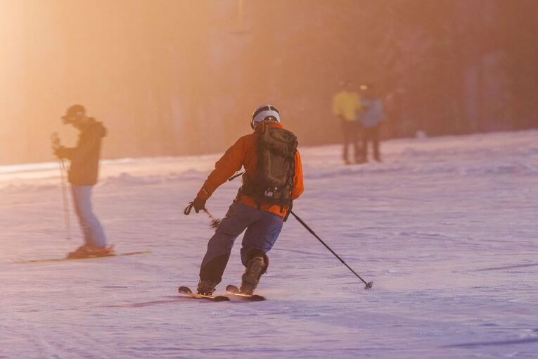 Ein Skilift im Schwarzwald hat schon geöffnet