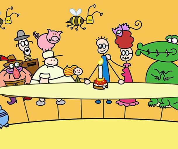 Das Erdbeermarmeladebrot mit Honig steht im Mittelpunkt des Animationsfilms des Ludwigsburger Filmemachers Andreas Hykade.