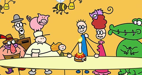 Das Erdbeermarmeladebrot mit Honig steht im Mittelpunkt des Animationsfilms des Ludwigsburger Filmemachers Andreas Hykade. Das Erdbeermarmeladebrot mit Honig steht im Mittelpunkt des Animationsfilms des Ludwigsburger Filmemachers Andreas Hykade.