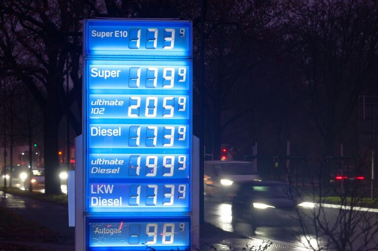 Inflation - Spritpreise