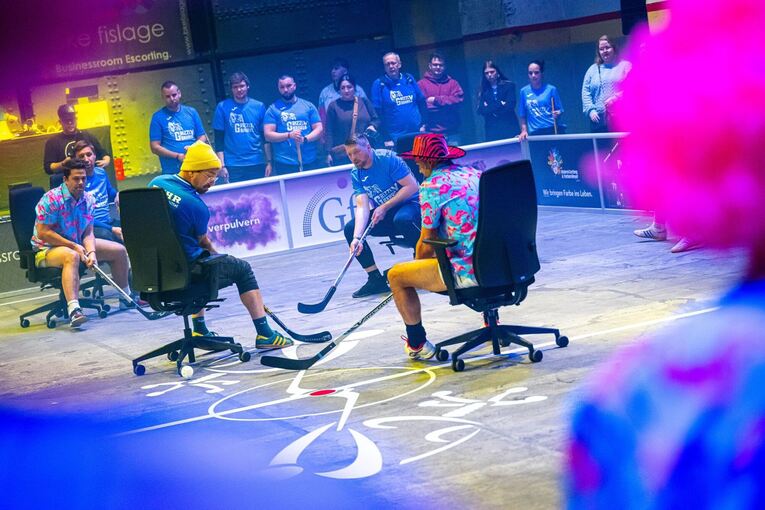 10. Chair-Hockey Masters