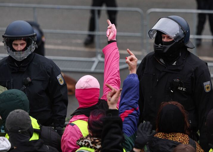 Neugründung AfD-Jugendorganisation - Proteste