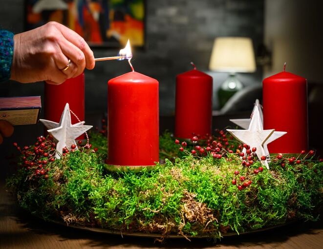 Adventskranz Adventskranz