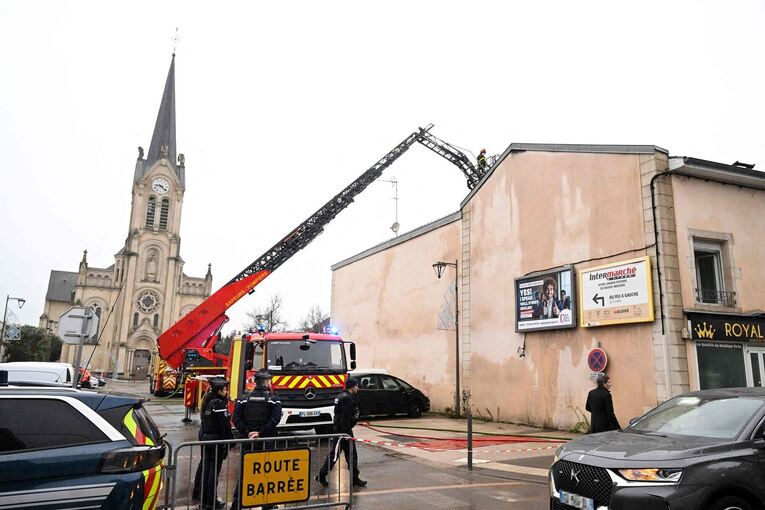 Wohnhausbrand in Ostfrankreich