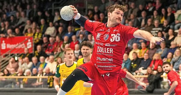 Jonathan Fischer steuert fünf Tore zum Erfolg der Bietigheimer gegen Eintracht Hagen bei.