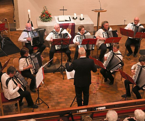 Der AHV Kirchheim in der Mauritiuskirche.