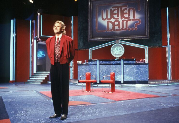 "Wetten, dass..?" mit Thomas Gottschalk