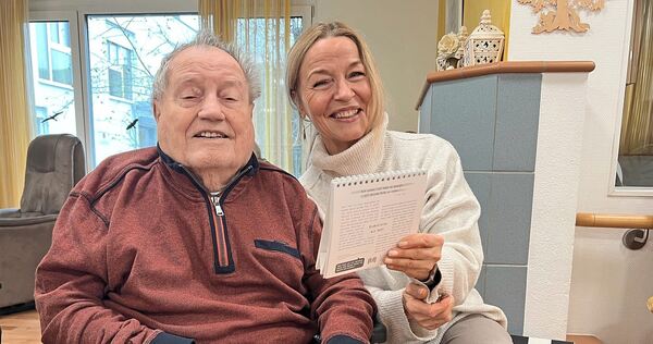 Bea Kizler kommt regelmäßig ins Alexander-Stift.