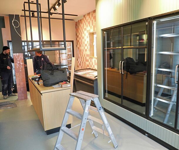 Noch ist Baustelle, am 4. Dezember soll aber alles fertig sein.