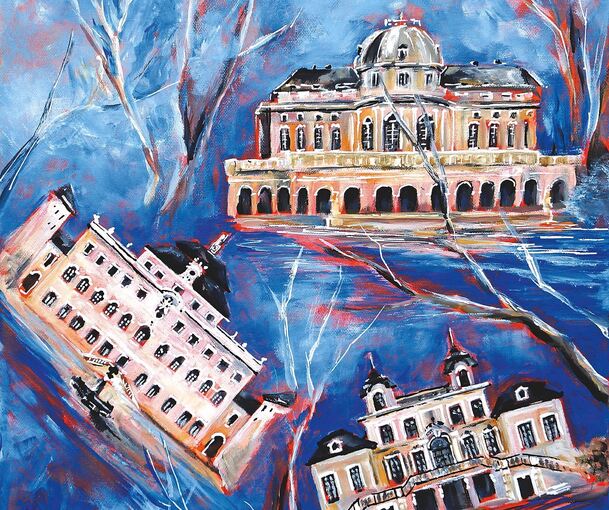 Drei Schlösser hat Ludwigsburg zu bieten.