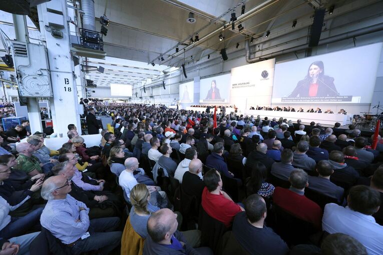 VW-Betriebsratsvorsitzende Daniela Cavallo