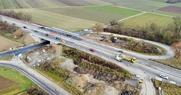 Geht doch: Am Kornwestheimer Autokino ist die B27 seit Mitte Dezember wieder frei.