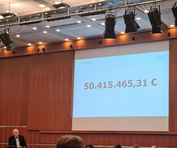 Ludwigsburgs Kämmerer Harald Kistler bedient sich in seiner Haushaltsrede plakativer Maßnahmen.