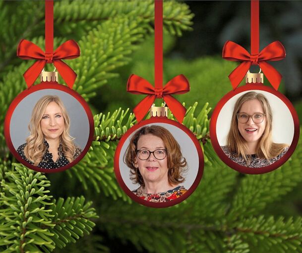 Patricia Rapp, Marion Blum und Stephanie Bajorat verraten, auf welches weihnachtliche Gebäck sie sich besonders freuen.