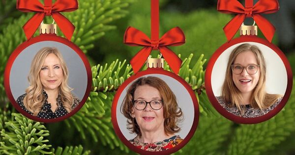 Patricia Rapp, Marion Blum und Stephanie Bajorat verraten, auf welches weihnachtliche Gebäck sie sich besonders freuen.