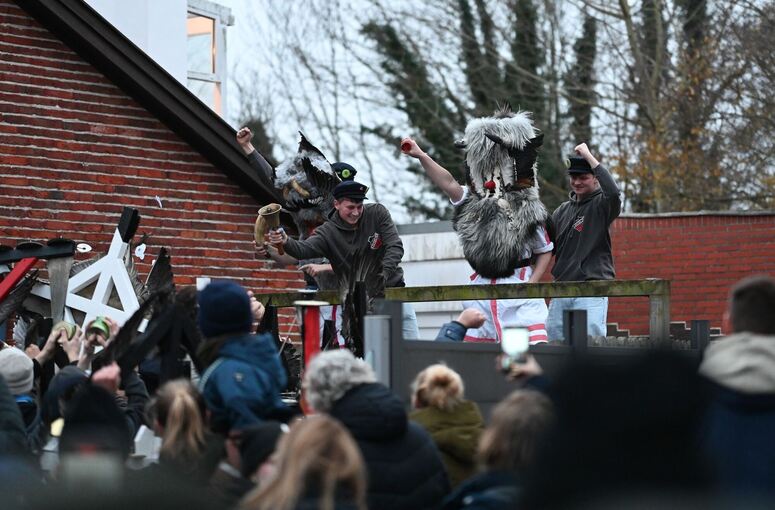 Nikolaus-Tradition "Klaasohm" auf der Nordseeinsel Borkum