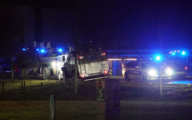 SEK-Einsatz bei Erbach