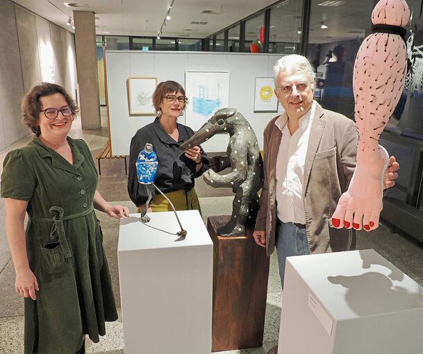 Nathalie Kleemann (von links), Catherine François, und Thomas Bickelhaupt.