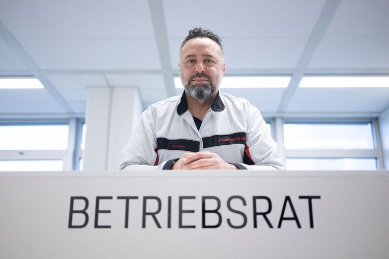 Ibrahim Aslan, Gesamtbetriebsratsvorsitzender der Porsche AG Ibrahim Aslan, Gesamtbetriebsratsvorsitzender der Porsche AG