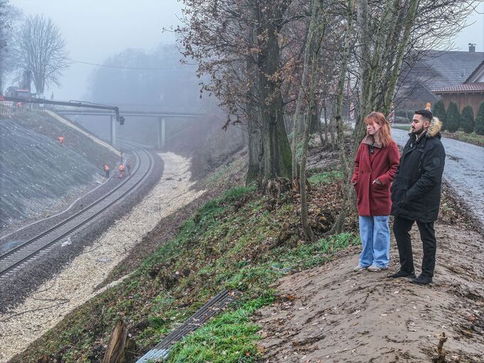 Bahnstrecke nach Zugunglück in Riedlingen Bahnstrecke nach Zugunglück in Riedlingen
