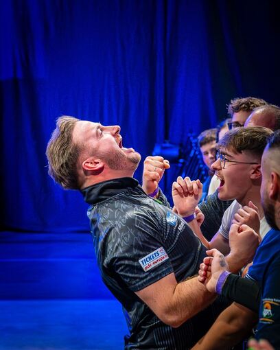 Darts-Spieler Arno Merk