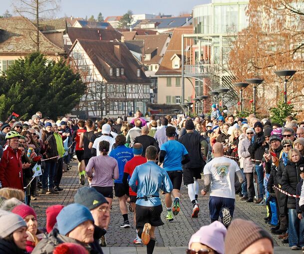 Begeisterte Läufer 2024.