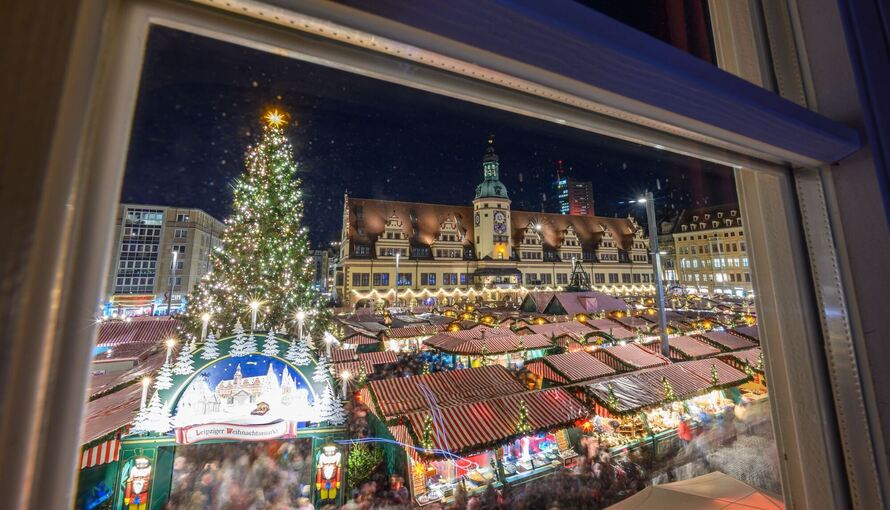 Leipziger Weihnachtsmarkt öffnet