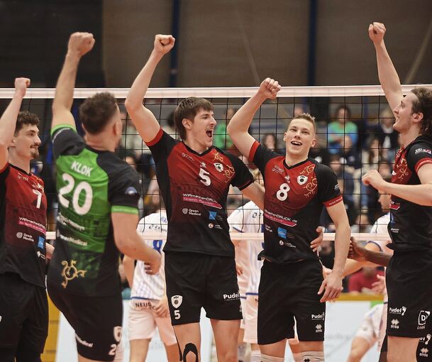 Volleyball-Team der Stunde: Die Ludwigsburger Barock Volleys mischen die Bundesliga auf.