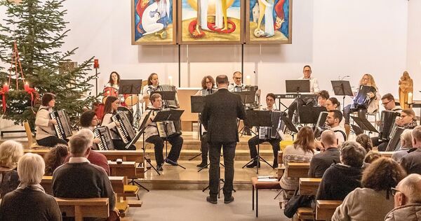 Stimmungsvolle Klänge in der katholischen Kirche in Freudental.