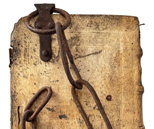 Sehr seltenes Kettenbuch vom Antiquariat Solder aus Münster.