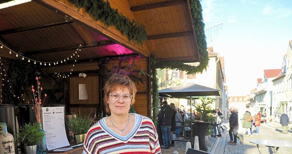 Claudia Pelz von der Agentur Weadyou gehört zu den Geschäftsleuten in der Eberhardstraße, die sich für eine dauerhafte Sperrung stark machen.