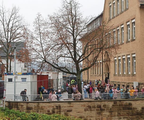 Der Altbau der Friedrich-Schelling-Schule: Die Erweiterung und Sanierung der Schule ist die größte Investition der Stadt.