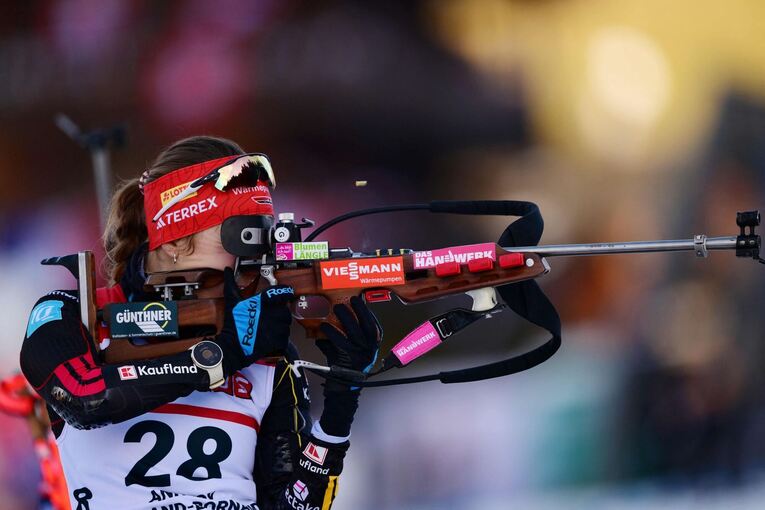 Vor Biathlon-Weltcup in Annecy Vor Biathlon-Weltcup in Annecy