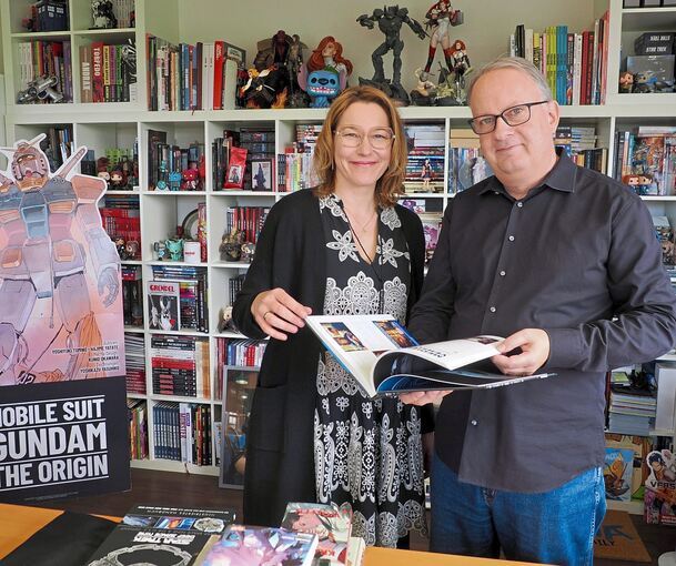 Luciana Bawidamann und Andreas Mergenthaler