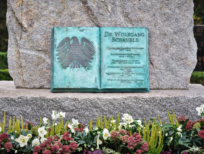 Grab von Wolfgang Schäuble Grab von Wolfgang Schäuble