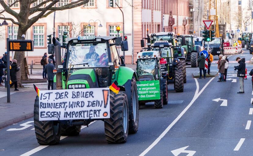 Bauernproteste in Mainz