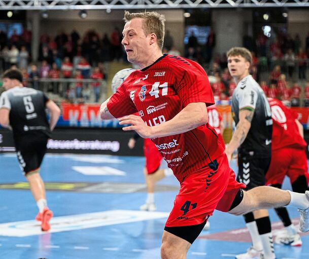 Till Hermann feiert auf dem Rückweg von Potsdam nach Bietigheim seinen 29. Geburtstag. Und auch einen Auswärtssieg seiner SG BBM?