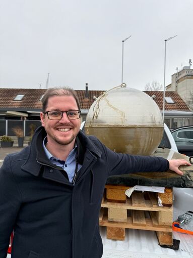 Gin-Kugel im Bodensee gefunden