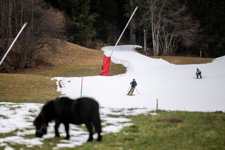 Schneemangel in der Schweiz