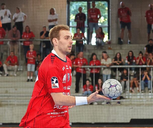 Muss in Potsdam verletzt vom Feld: Bietigheims Tom Wolf.