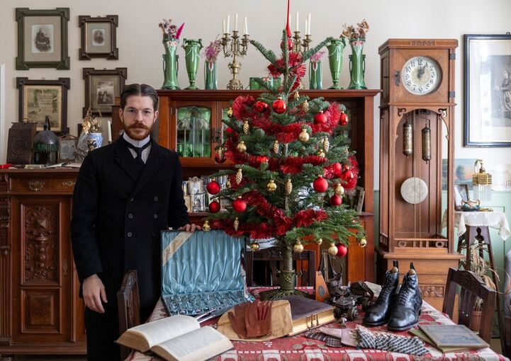 Valerio Bonanno feiert Weihnachten wie vor 125 Jahren