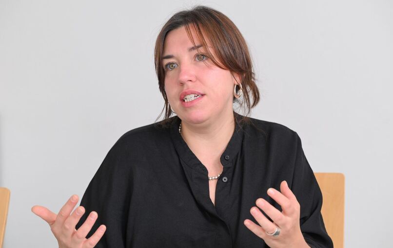 Verdi-Landeschefin Maike Schollenberger